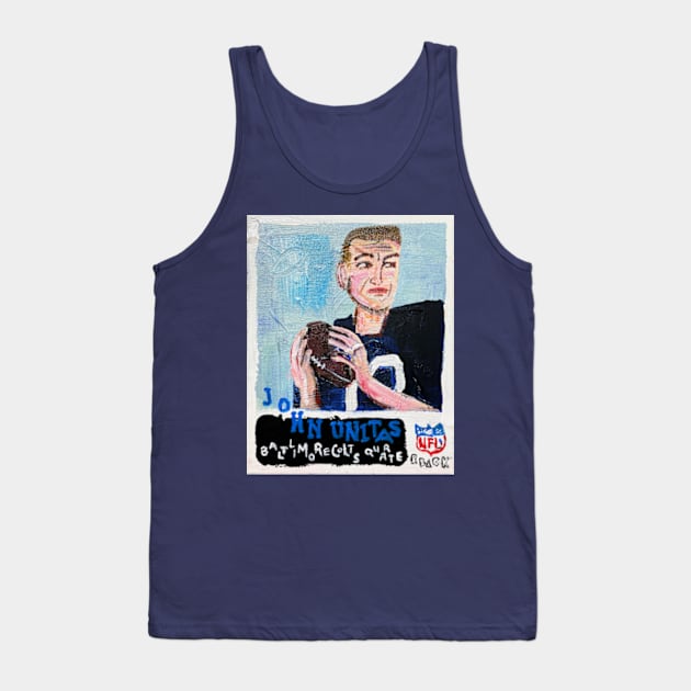 Johnny Unitas Tank Top by ElSantosWorld